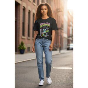 Uzumaki Graphic T-Shirt Women’s XL Black Anime Manga Horror Tee